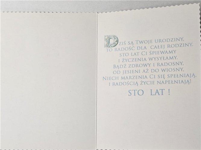 Kartki urodzinowe dla dziecka , młodzieżowa  11,7 cm *16,5 cm  16897831074