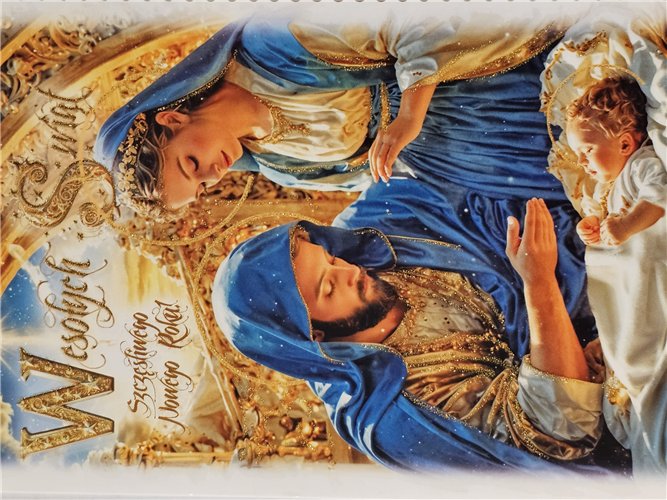 kartki z opłatkiem Bożego Narodzenia Boże Narodzenie  11,7 cm *16,5 cm 16753450254