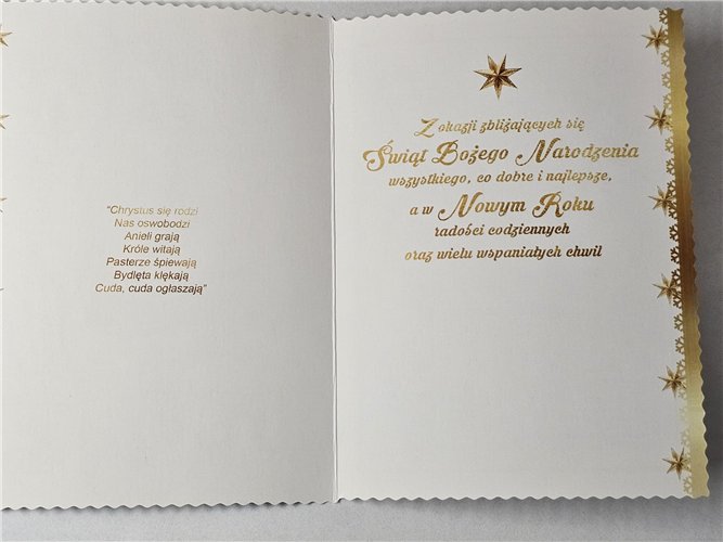 kartki z okazji Bożego Narodzenia Boże Narodzenie 11,5 cm *16,5 cm 16775258701
