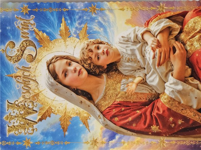 kartki z opłatkiem Bożego Narodzenia Boże Narodzenie  11,7 cm *16,5 cm 16775277402