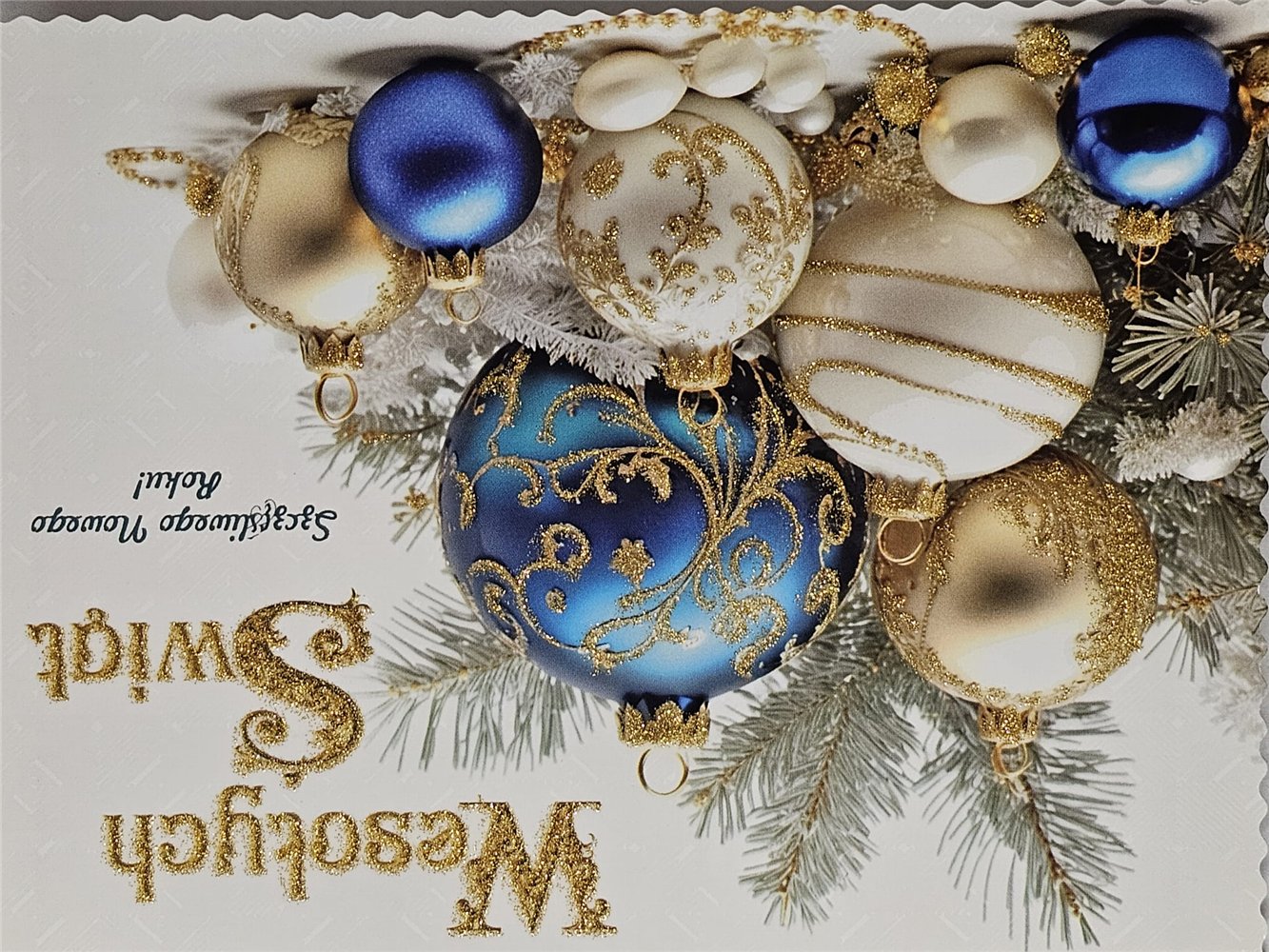 kartki z opłatkiem Bożego Narodzenia Boże Narodzenie  11,7 cm *16,5 cm 16824609280