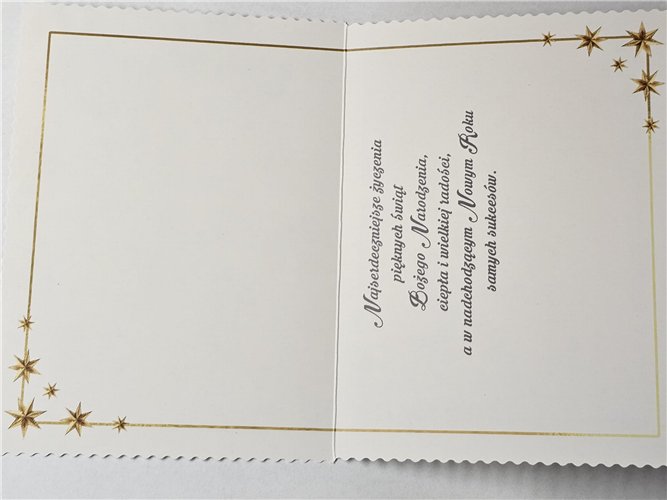 kartki z okazji Bożego Narodzenia Boże Narodzenie 11,5 cm *16,5 cm 16916461003