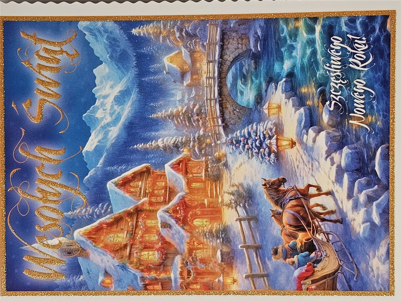 kartki z okazji Bożego Narodzenia Boże Narodzenie 11,5 cm *16,5 cm 16916464221