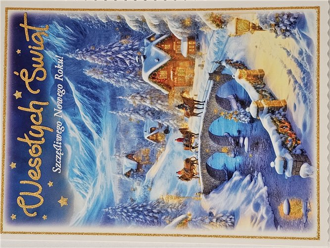 kartki z okazji Bożego Narodzenia Boże Narodzenie 11,5 cm *16,5 cm 16916464995