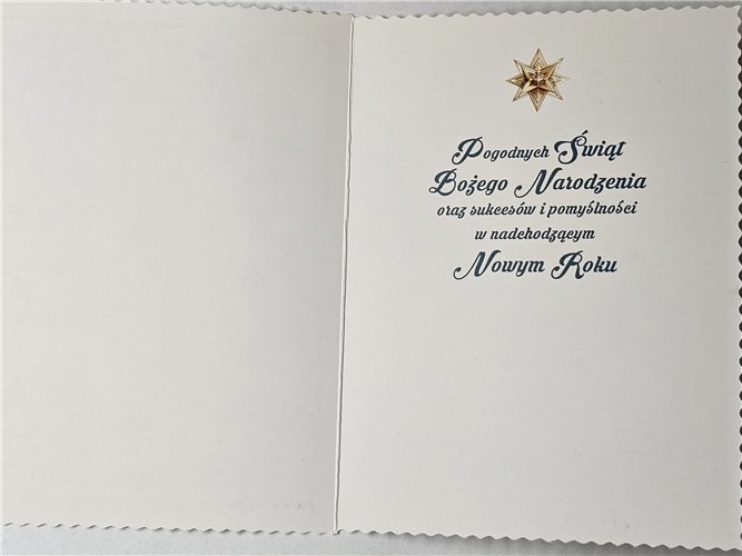 kartki z okazji Bożego Narodzenia Boże Narodzenie 11,5 cm *16,5 cm 16916465827