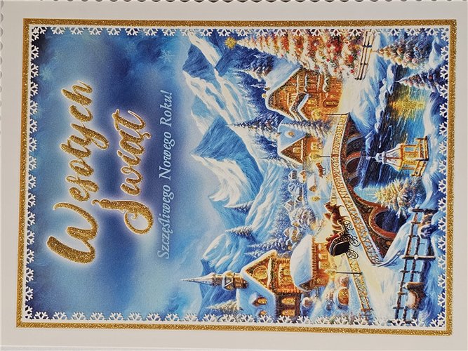 kartki z okazji Bożego Narodzenia Boże Narodzenie 11,5 cm *16,5 cm 16916467401