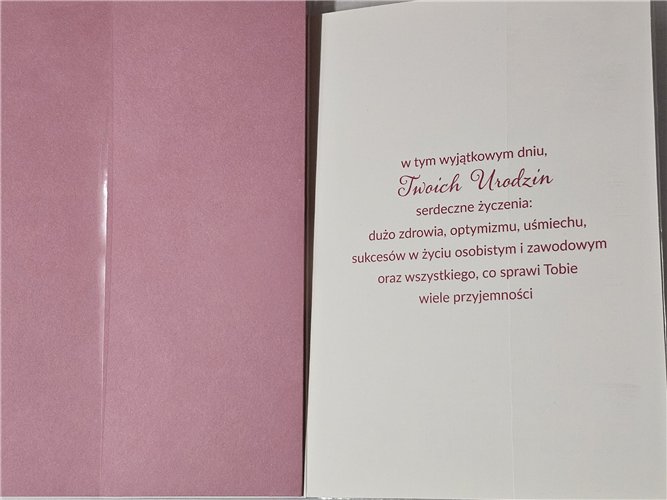 Kartki urodzinowe kartka urodzinowa karnet urodzinowy  11,7 cm *16,5  17055894422