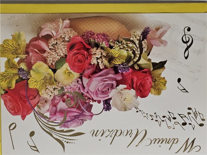Kartki urodzinowe kartka urodzinowa karnet urodzinowy  11,7 cm *16,5  17055896163