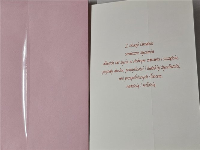 Kartki urodzinowe kartka urodzinowa karnet urodzinowy  11,7 cm *16,5 17055901054