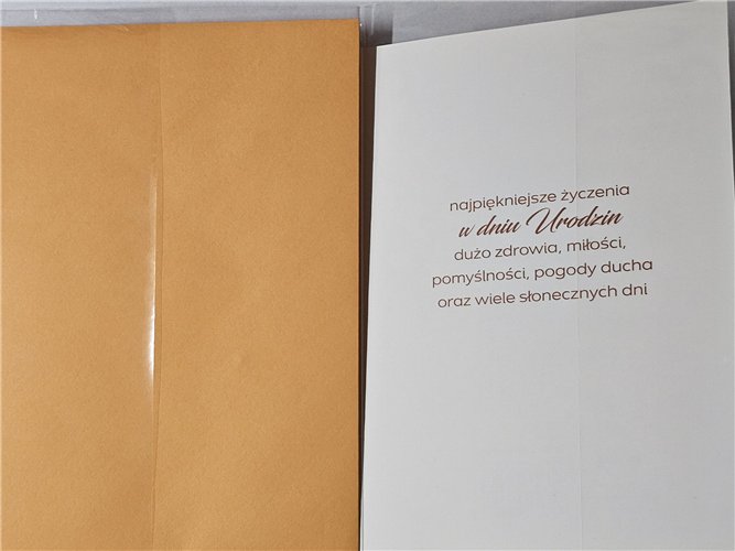 Kartki urodzinowe kartka urodzinowa karnet urodzinowy  11,7 cm *16,5 17055915525