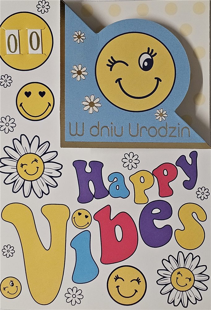 Kartki urodzinowe dla dziecka z wymienną cyferką  12 cm *17 cm 17055922095