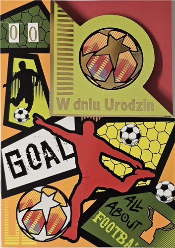 Kartki urodzinowe dla dziecka z wymienną cyferką  12 cm *17 cm 17055926474