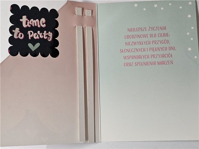 Kartki urodzinowe dla dziecka z wymienną cyferką  12 cm *17 cm 17055932701