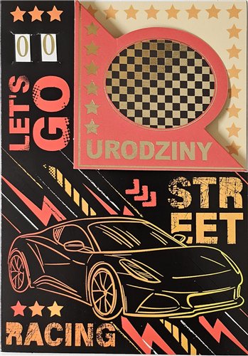 Kartki urodzinowe dla dziecka z wymienną cyferką  12 cm *17 cm 17055939797