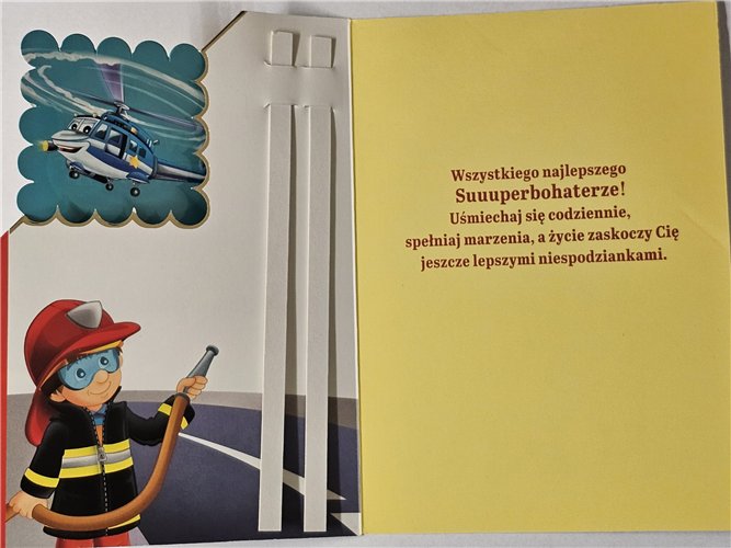 Kartki urodzinowe dla dziecka z wymienną cyferką  12 cm *17 cm 17055966297
