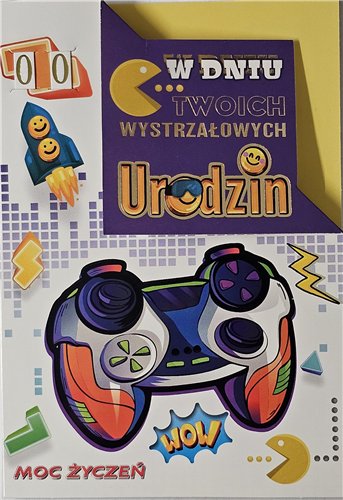 Kartki urodzinowe dla dziecka z wymienną cyferką  12 cm *17 cm 17055973573