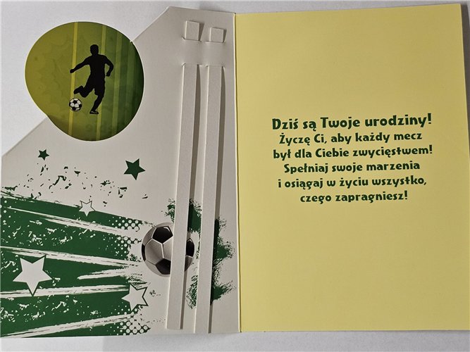 Kartki urodzinowe dla dziecka z wymienną cyferką  12 cm *17 cm 17055975658