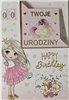 Kartki urodzinowe dla dziecka z wymienną cyferką  12 cm *17 cm 17055996594 Kartki urodzinowe dla dziecka z wymienną cyferką  12 cm *17 cm 17055996594