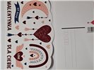 pocztówka na Walentynki na dzień zakochanych  10,5 cm *15,5 cm  17056006519