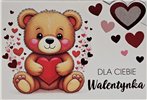 pocztówka na Walentynki na dzień zakochanych  10,5 cm *15,5 cm 17056008084