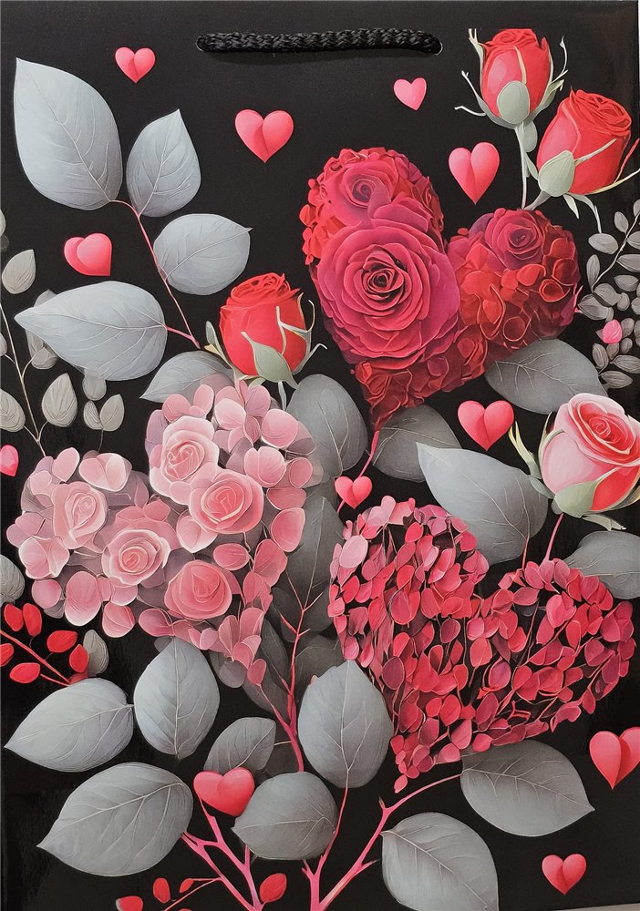 Walentynkowa torebka prezentowa 32x23cm 17056024954