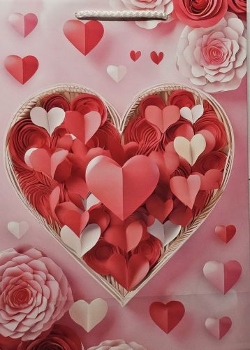 Walentynkowa torebka prezentowa 32x23cm 17056027787