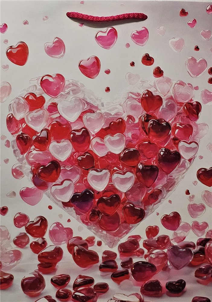 Walentynkowa torebka prezentowa 32x23cm 17056028767