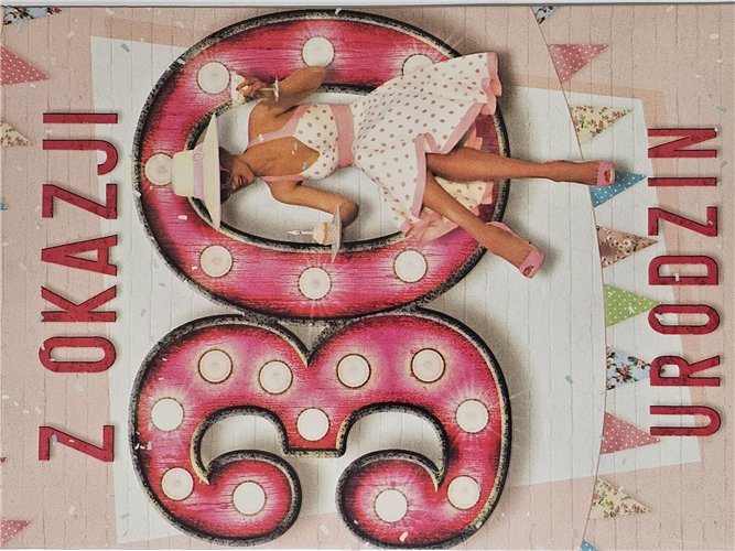 kartka urodzinowa na 30 lat 11,7 cm *16,7 cm 17129659578