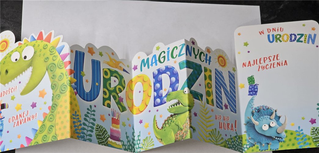 Kartki urodzinowe dla dziecka 11,1 cm *16,5 cm 17145499972