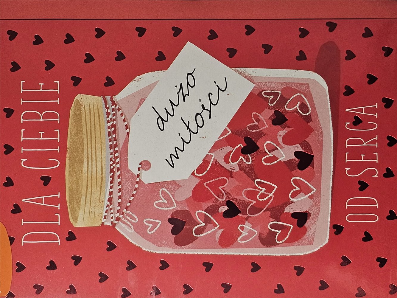 Kartka na Walentynki kartki na dzień zakochanych 11,9 cm *16,2 cm 17158166688