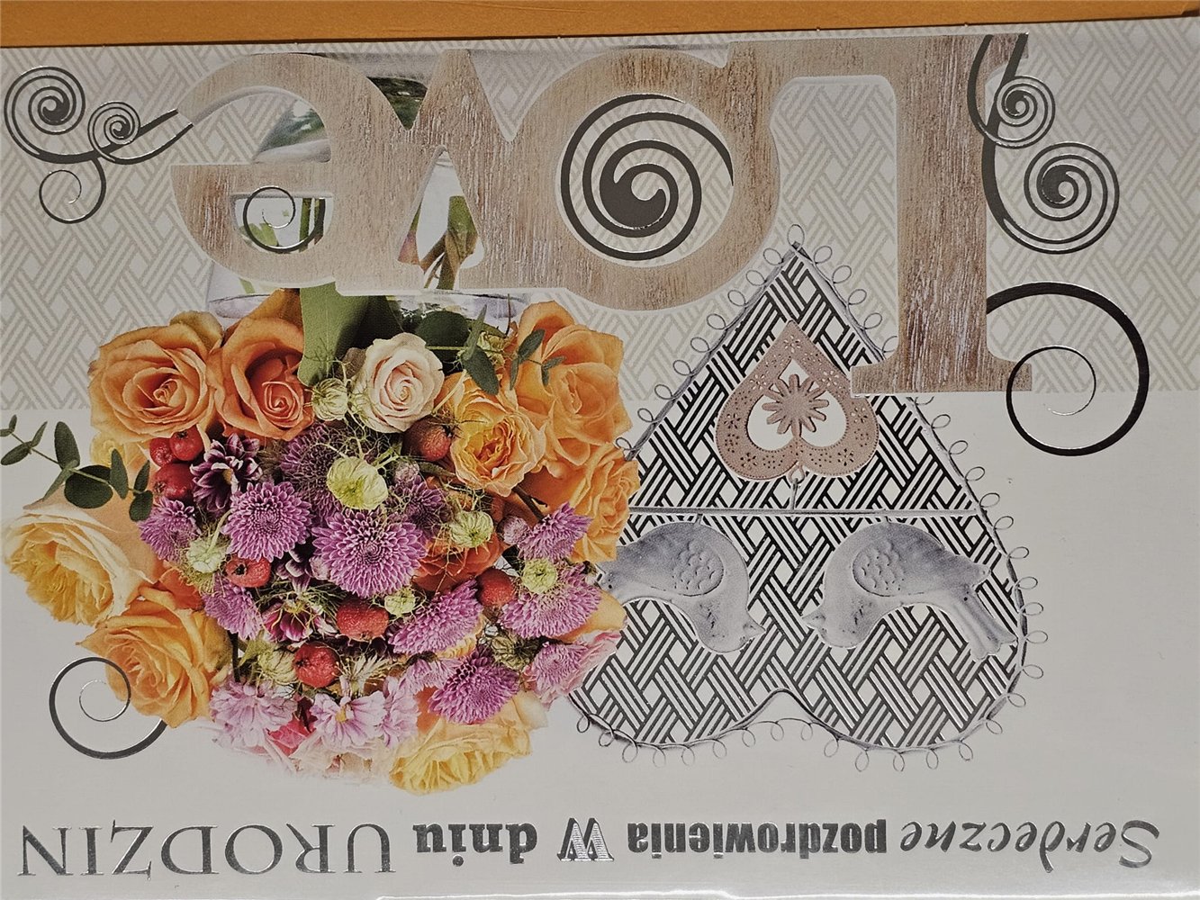 Kartki urodzinowe kartka urodzinowa karnet urodzinowy  11,7 cm *16,5 17182296713