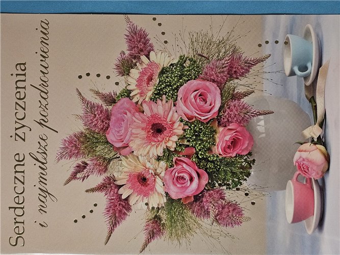 Kartki urodzinowe kartka urodzinowa karnet urodzinowy  11,7 cm *16,5  17182328228