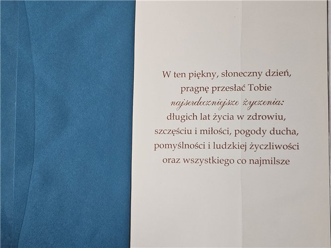 Kartki urodzinowe kartka urodzinowa karnet urodzinowy  11,7 cm *16,5  17182328228