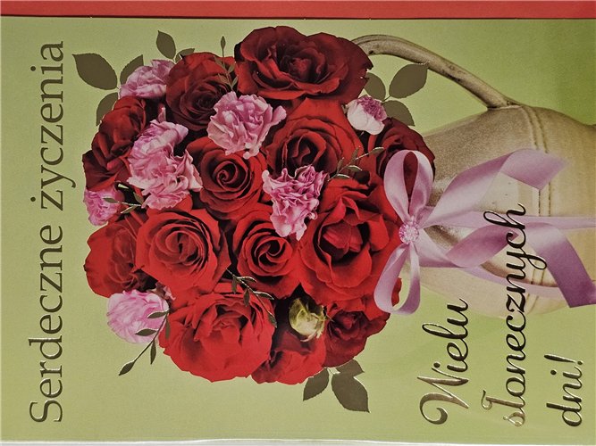 Kartki urodzinowe kartka urodzinowa karnet urodzinowy  11,7 cm *16,5  17182347016
