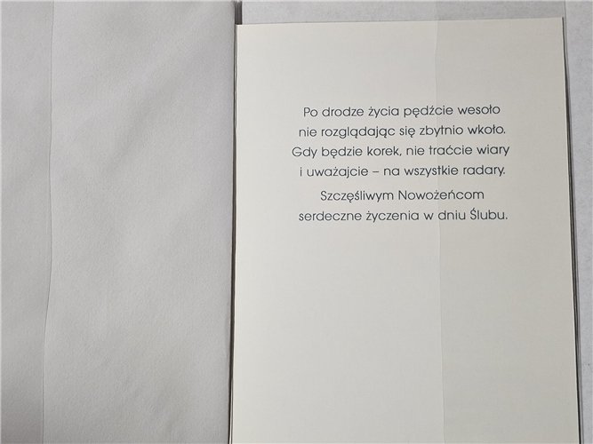 pamiątka na ślub, kartka na ślub, pocztówka ślubna 12 cm *16,5 cm 17182482737