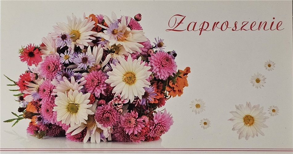 zaproszenia uniwersalne  9 cm *17 cm 17289158145