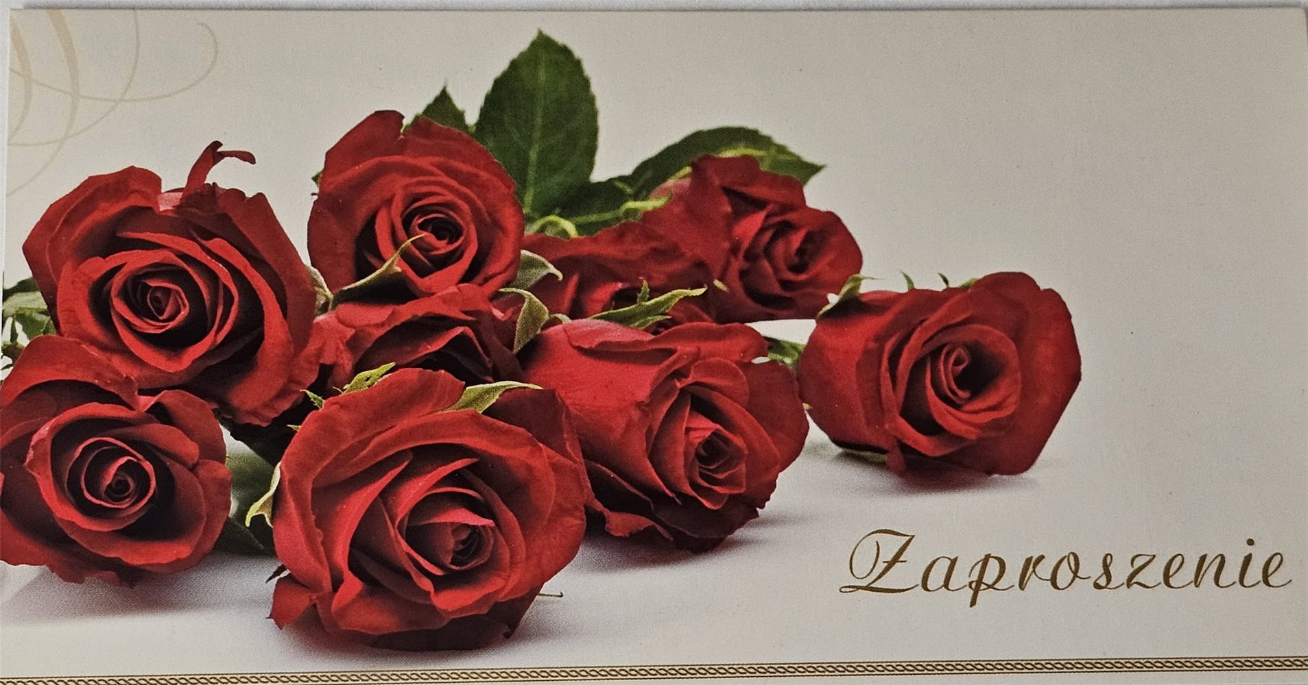 zaproszenia uniwersalne  9 cm *17 cm 17289163173