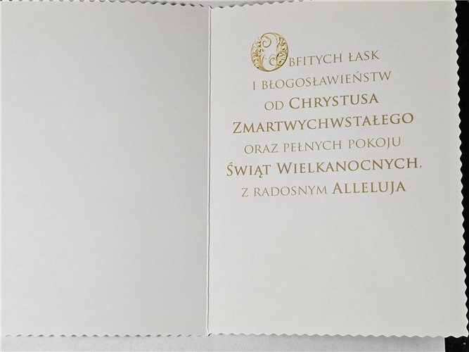 Kartka Wielkanocna Kartki wielkanocne  11,9 cm *16,2 cm 17334920464