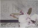 z wyrazami szczerego żalu, kondolencje 11,8 cm *16,7 cm 17372026267