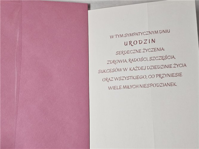 Kartki urodzinowe kartka urodzinowa karnet urodzinowy  11,7 cm *16,5 17372065846