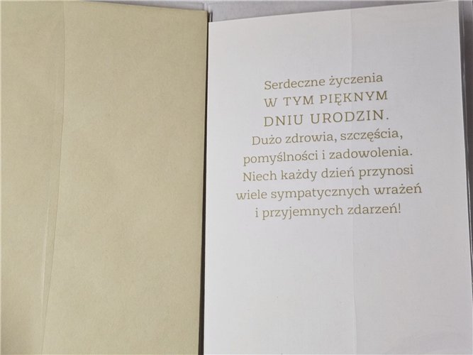 Kartki urodzinowe kartka urodzinowa karnet urodzinowy  11,7 cm *16,5 17372074586