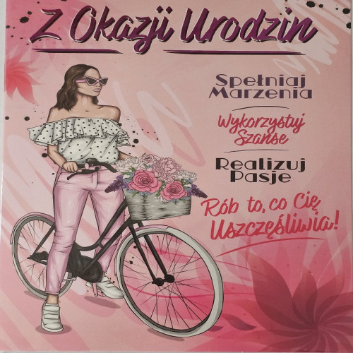 Kartki urodzinowe kartka urodzinowa WESOŁE Zabawna