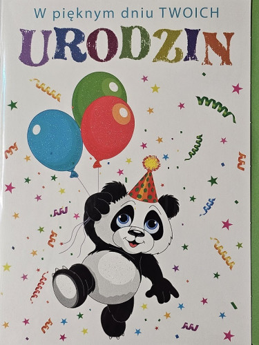 Kartki urodzinowe dla dziecka kartka urodzinowa 12 cm *17 cm 17182530077