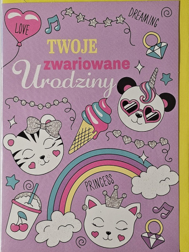 Kartki urodzinowe dla dziecka, na Dzień Dziecka 11,7 cm *16,5 cm  17786825830