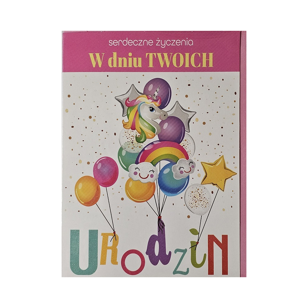 Kartki urodzinowe dla dziecka, kartka urodzinowa 11,7 cm *16,5 cm 17786832871
