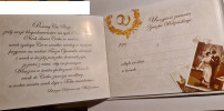 pamiątka na ślub, Książeczka na Ślub  15,1 x 19 cm 17789641954