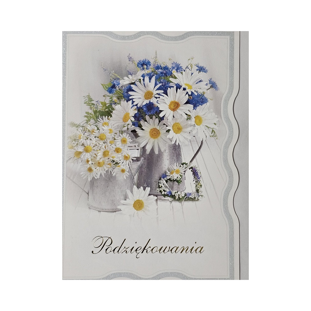 Kartki z okazji podziękowanie 11,7 cm *16,5 cm 17863045234