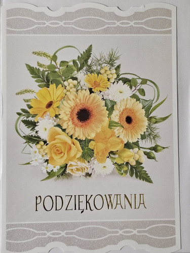 Kartki z okazji podziękowanie 11,7 cm *16,5 cm 17863085991