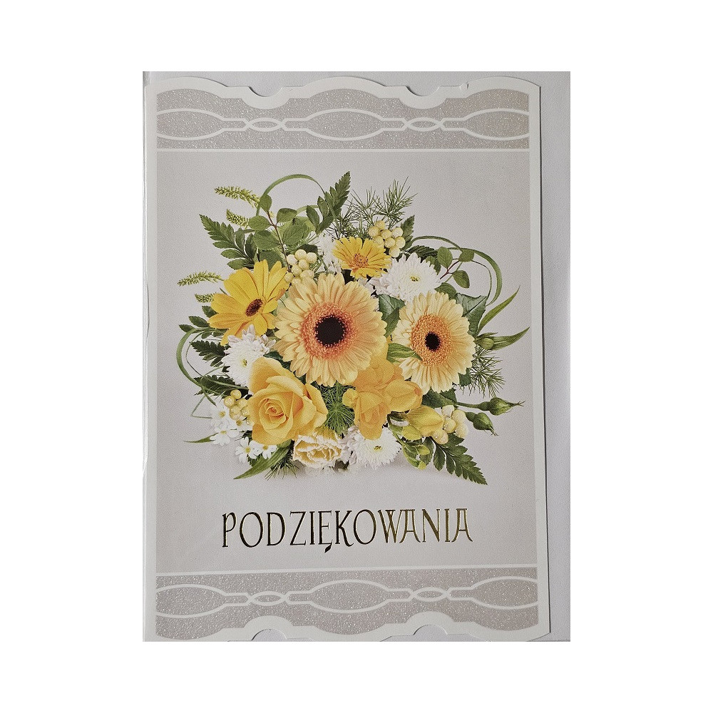 Kartki z okazji podziękowanie 11,7 cm *16,5 cm 17863085991