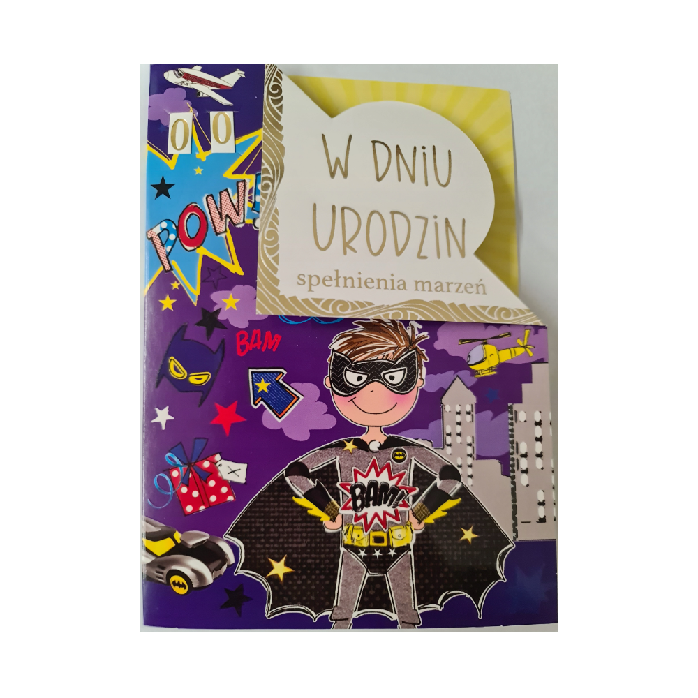 Kartki urodzinowe dla dziecka z wymienną cyferką 12 cm *17 cm 14391969809